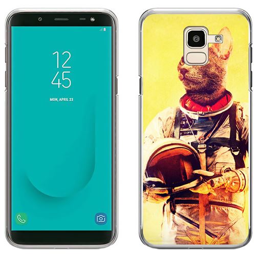 Coque pour Samsung Galaxy J6 -  Animal Astronaute Chat
