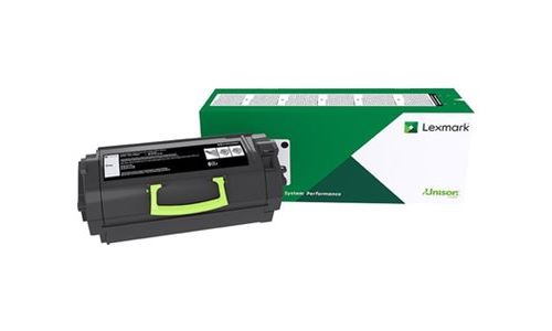 Lexmark 622 - noir - originale - cartouche de toner - LCCP, LRP