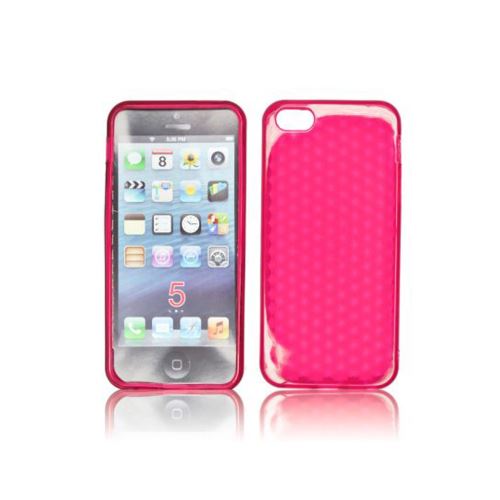 Coque silicone Hexagones Kaleidoscopiques pour iPhone 5 / 5S