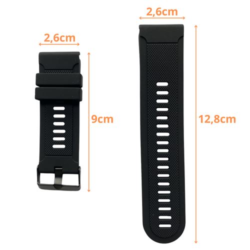 Garmin - Bracelet de montre Quick Fit 26mm - Garmin Fenix 6X GPS