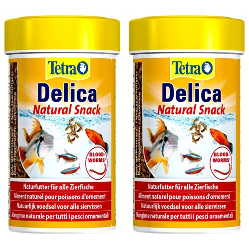 Meilleurs prix pour Tetra - Friandises Tetra delica larves moust (Lot de 2)