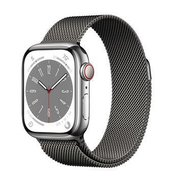 Bracelet Milanais Acier Inoxydable Loop pour Apple Watch Series SE 40mm  Gris - Accessoires bracelet et montre connectée - Achat & prix