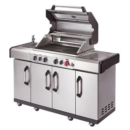 Barbecue kansas ii pro 4 sik profi turbo a gaz