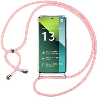 Coque Avec Cordon Pour Xiaomi Redmi Note 13 Pro 5G – Modèle (A) – Marque Mtb More Energy
