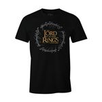 T-Shirt Le Seigneur des Anneaux - Logo Ring - M - Noir