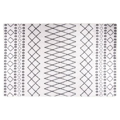 Vidaxl Noir/Blanc Tapis 80X150 Cm - Et - Image 3