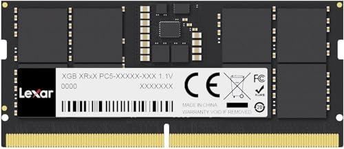 Lexar DDR5-5600 SODIMM - 8GB - CL46 - Single Channel (1 pcs) - Schwarz