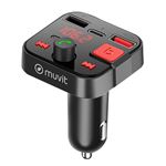 Transmetteur Bluetooth Voiture 5.3 FM - Charge PD30W QC18W - Kit Mains Libres HiFi