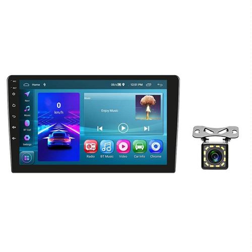 Autoradio Android 10 Pouces Écran Tactile HD Avec CarPlay GPS et Caméra Recul YONIS