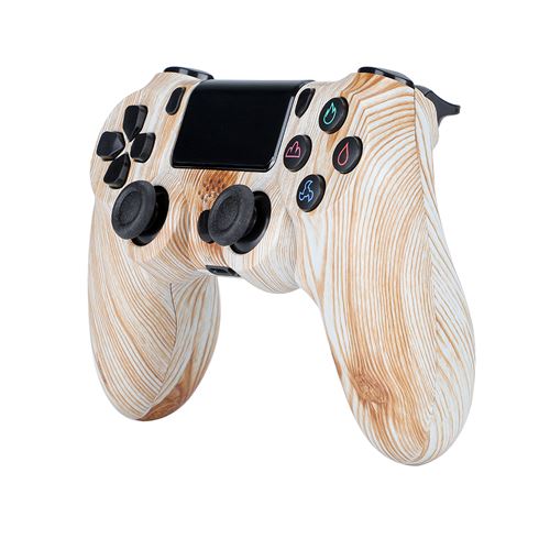 Manette pour PS4 sans Fil Vormor Bluetooth Gamepad avec Double Vibration - Marron