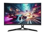 Lenovo Legion R32qc-30 - Écran LED - jeux - incurvé - 32" (31.5" visualisable) - 2560 x 1440 QHD @ 180 Hz - VA - 350 cd/m² - 3000:1 - 0.5 ms - HDMI, DisplayPort - haut-parleurs - noir corbeau