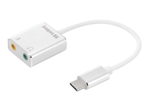 Sandberg USB-C to Sound Link - Carte son - stéreo - USB-C