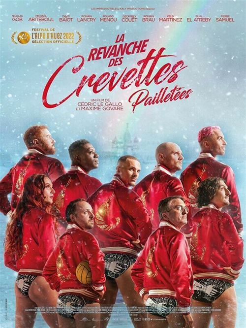 Affiche de Cinéma Originale - La Revanche des Crevettes Pailletées - 2022 - Pierre SAMUEL - 120x160cm
