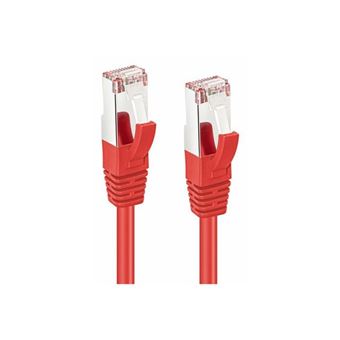 Câbles Réseau DEXLAN Cordon RJ45 Catégorie 6 U/UTP Rouge - 0,5 M