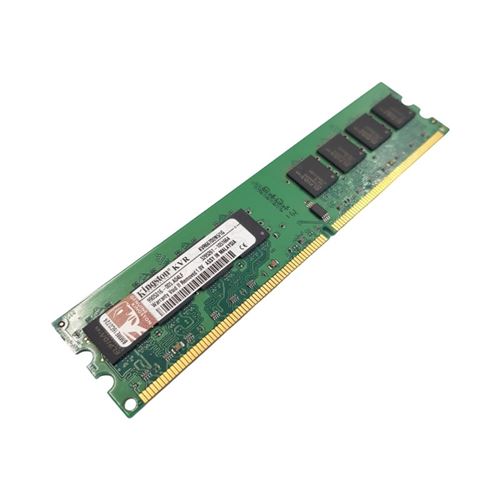 Barrette Mémoire 1Go Ram Ddr2 Kingston Kvr667D2N5/1G Dimm Pc2-5300 2Xr8