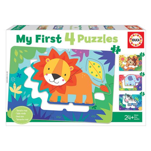 Non Communiqué Orange Mes Premiers Puzzles Progressifs Animaux De La Jungle