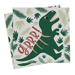 20 serviettes 33 x 33 cm - Dino