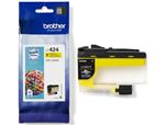 Brother LC424Y - Jaune - original - cartouche d'encre - pour Brother DCP-J1200W