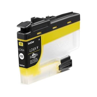 Brother LC424Y - Jaune - original - cartouche d'encre - pour Brother DCP-J1200W