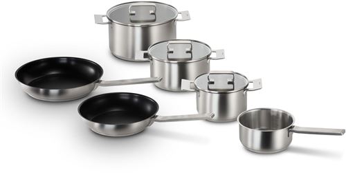 Neff Z9406SE0 6 Piece Induction Pot Pan Set in Stainless Steel