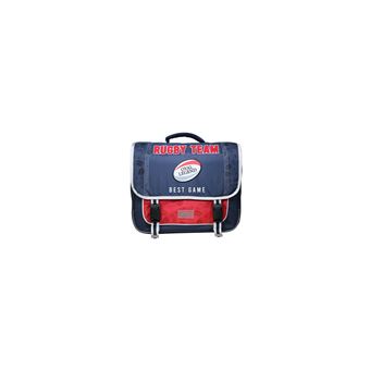 BAGTROTTER Cartable 38 cm Phileas Rugby Bleu - Le Plus Confortable des ...