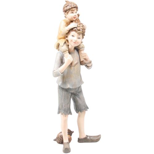 Sid - Figurine fée en résine Duo sur épaules