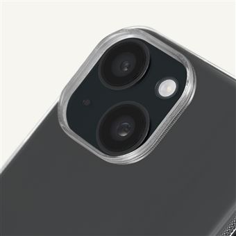 Coque Silicone Matte Avec Protection d'objectifs pour iPhone 15
