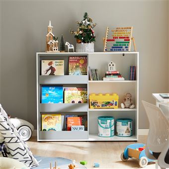 Commade Enfant Design Château 86cm | Armoire Rangement Enfants SoBuy