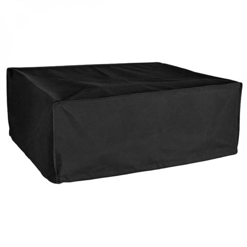 Housse de protection pour plancha à poser - 75 x 60 x 30 cm - Noir