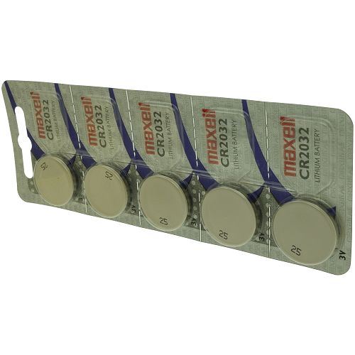 Pack de 5 piles maxell compatible avec DURACELL ECR2032 - Otech