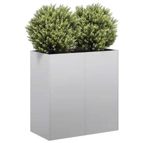VIDAXL - Jardinière - Acier galvanisé - 80x40x80 cm - Image 2