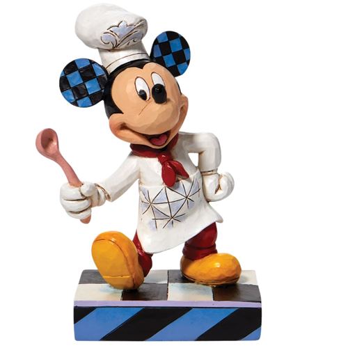 Enesco Figurine Collection Mickey Chef - Hauteur 15 cm - Largeur 10 cm - Profondeur 6 cm