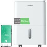 Déshumidificateur 2-En-1,Elimine L'Humidité Jusqu'À 16L-Jour, Purification D'Air Avec Ioniseur, 4 Modes, Fonction Air Swing