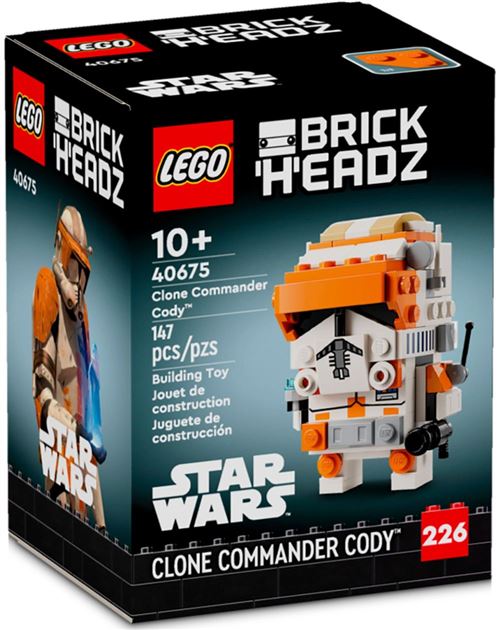 LEGO® BrickHeadz™ 40675 Le commandant clone Cody