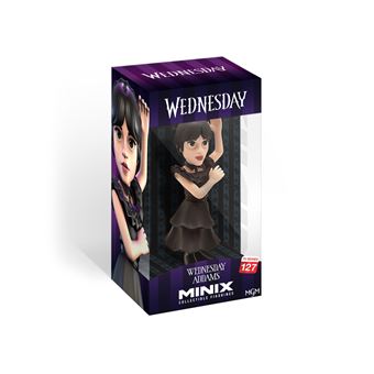 Figurine Minix 12 Cm - Mercredi - Mercredi Addams En Robe De Bal