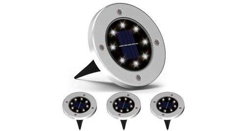 GENERIQUE - Spot Solaire LED Extérieur - Étanche - Lot de 4 - Image 2