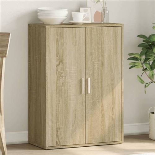 Vidaxl Buffets 2 Pcs - Chêne Sonoma - Image 3