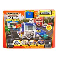 Matchbox Coffret Police Adventure Set avec 8 Voitures vehicule Mattel 