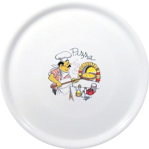 Assiette à pizza Spéciale décorée Ø 330 mm x  6   Hendi