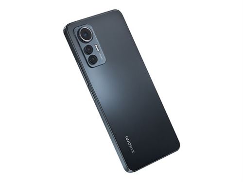Xiaomi 12 Lite - 5G smartphone - double SIM - RAM 6 Go / Mémoire interne 128 Go - écran OEL - 6.55 - 2400 x 1080 pixels (120 Hz) - 3 x caméras arrière 108 MP, 8 MP, 2 MP - front camera 32 MP - noir