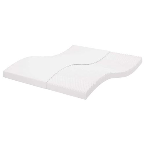 Matelas mousse 180x210 cm vidaxl accueil ferme soutien moelleux epaisseur 10 cm 7 zones housse de matelas