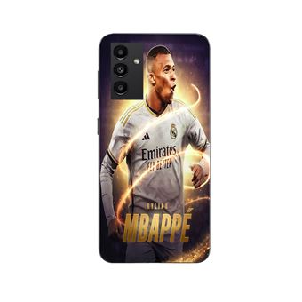 Samsung Galaxy A34 5g Kylian Mbappe Real Madrid Behang hoesje - 1