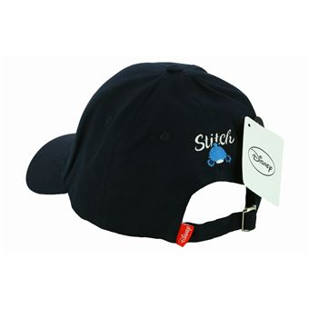 Casquette de baseball Disney Stitch bleu marine