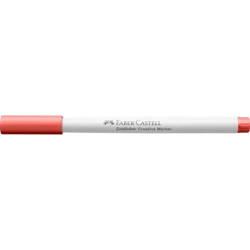 Feutre - Rose - 521 - Indélébile - Pointe biseautée - Tous supports - Faber-Castell Goldfaber creative marker