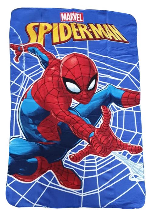 Plaid polaire Spiderman Webhead Marvel