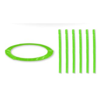 JUMP4FUN Accessoires Trampoline Pack relooking Trampoline 14FT - 427cm - 6 Perches - Vert pomme - 1