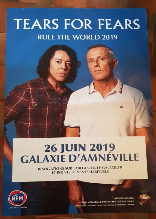 Tears For Fears - Rule the World 2019 - AFFICHE