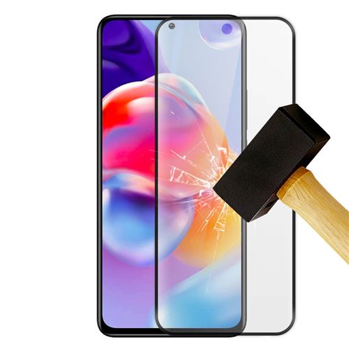 Film verre trempé 4D Noir compatible Xiaomi Redmi Note 11 Pro Plus 5G
