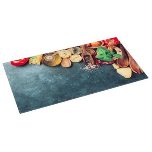 Planche à Découper Verre Italie 30x52cm Multicolore