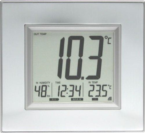 Technoline WS 8301-IT Station de Température Aluminium/Argent